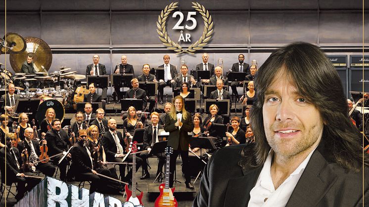 Robert Wells ”Rhapsody in Rock” firar 25 år -premiär för jubileumsturnén den 25 oktober 2014!