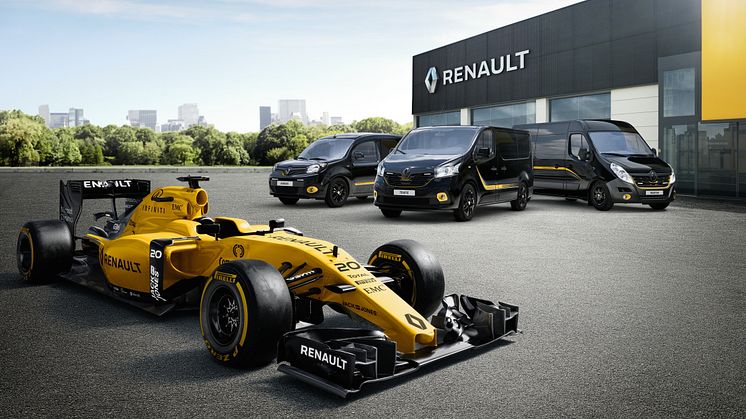 Renault Formula Edition® - ny distinkt design och teknik för Renault transportbilar