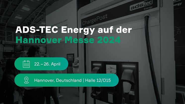ADS-TEC Energy auf der Hannover Messe 2024