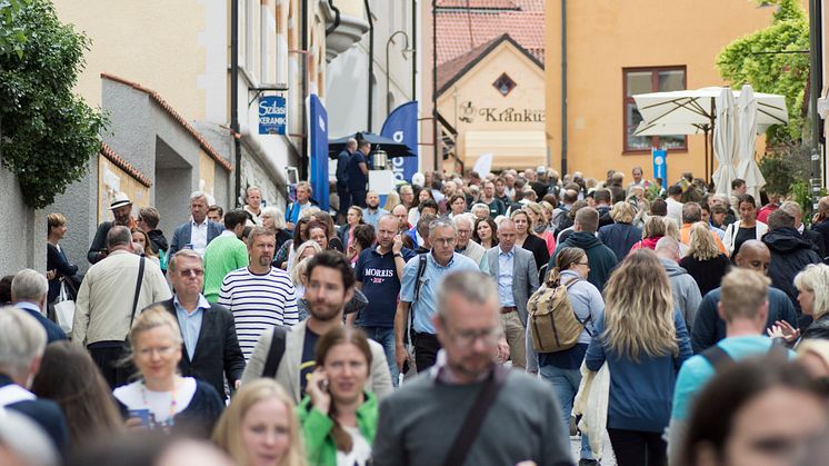 Hästgatan, Almedalen 2016. Foto: Henrik Löwenhamn