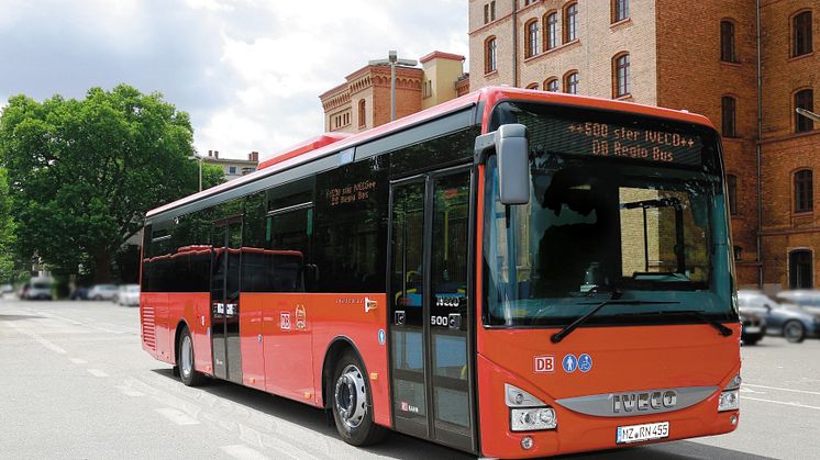 Deutsche Bahn förlänger avtalet med Iveco Bus - 1 000 Crossway-bussar 2018