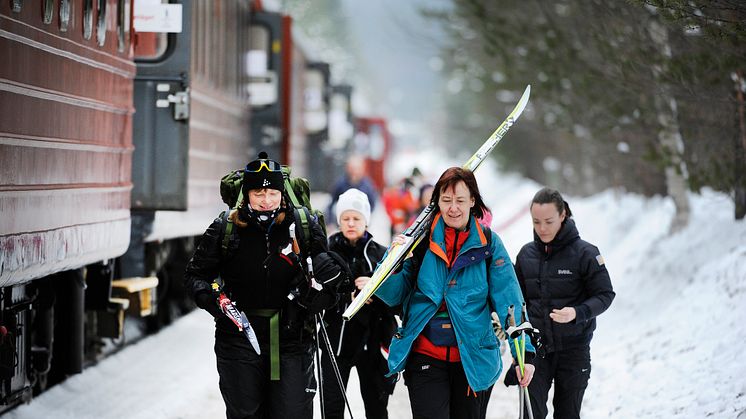 Direkttåg till Tjejvasan och Vasaloppet 2016