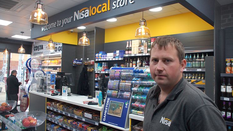 Nisa manager Karl White