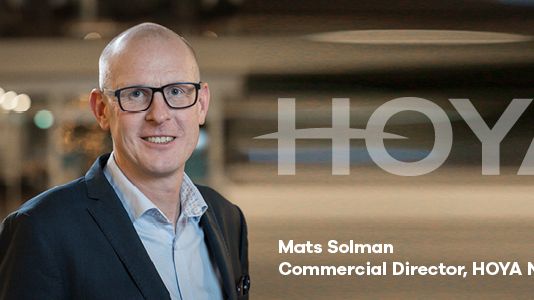 Mats Solman, HOYA Nordics nya Commercial Director