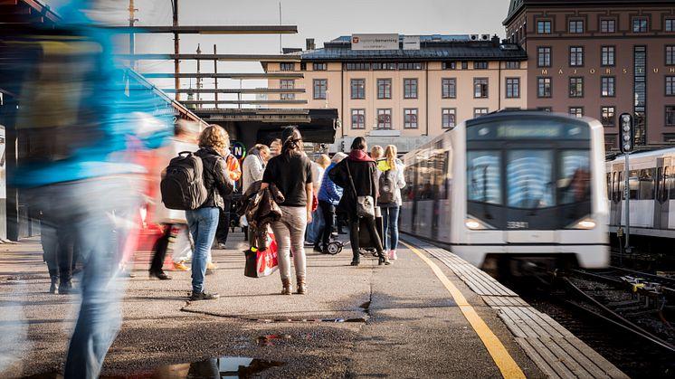 ​T-banen stenges mellom Majorstuen og Frøen