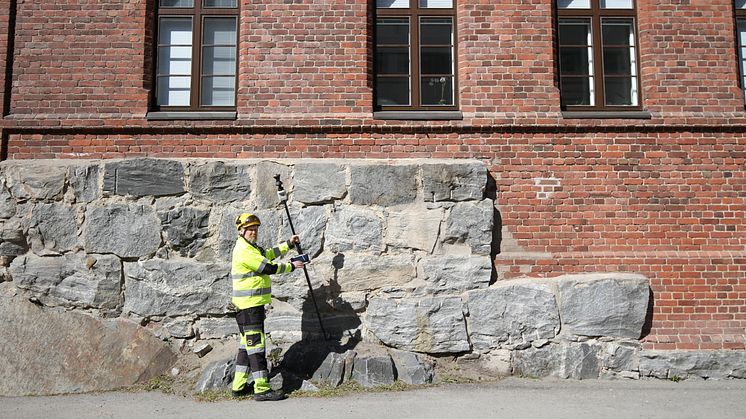 Palkittu Leica AP20 AutoPole teki kartoittajan haaveista totta