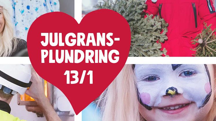 Välkommen till oss på julgransplundring lördag 13 januari