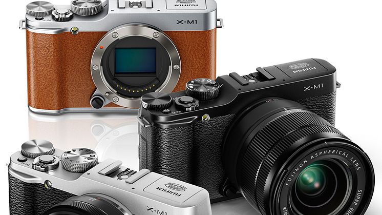 FUJIFILM X-M1 – Uusi kompakti FUJIFILM järjestelmäkamera 