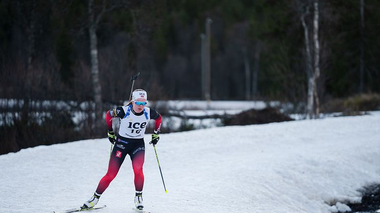 KLAR FOR VERDENSCUP: Karoline Erdal er på vei til årets første konkurranse i verdenscupen. Foto: Christian Haukeli
