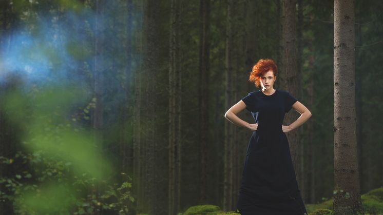 Fashion from forest. (Photo: Anna Sigge)