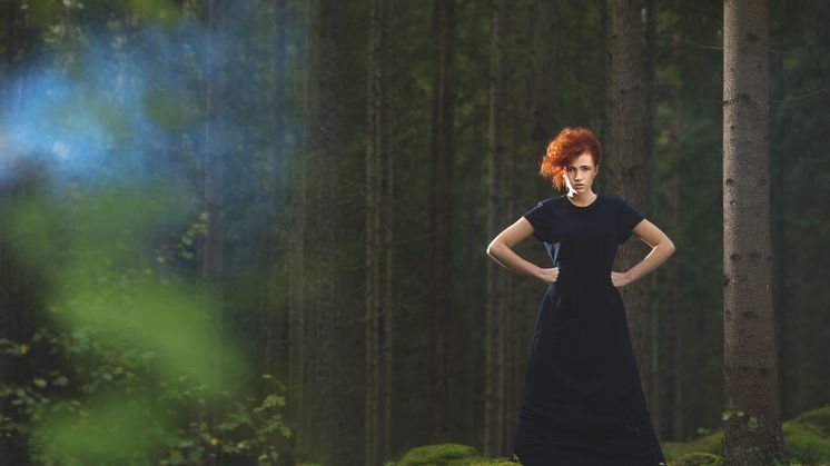 Fashion from forest. (Photo: Anna Sigge)