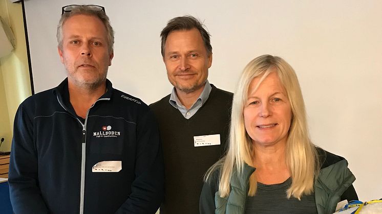 Thomas Isaksson Mallboden Café och Vandrarhem, Magnus Hollwin AB Göta kanalbolag och Ann Lövgren Mallboden Café och Vandrarhem