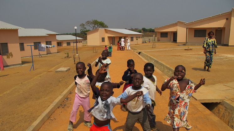 Barnbyn i Bouar, Centralafrikanska republiken