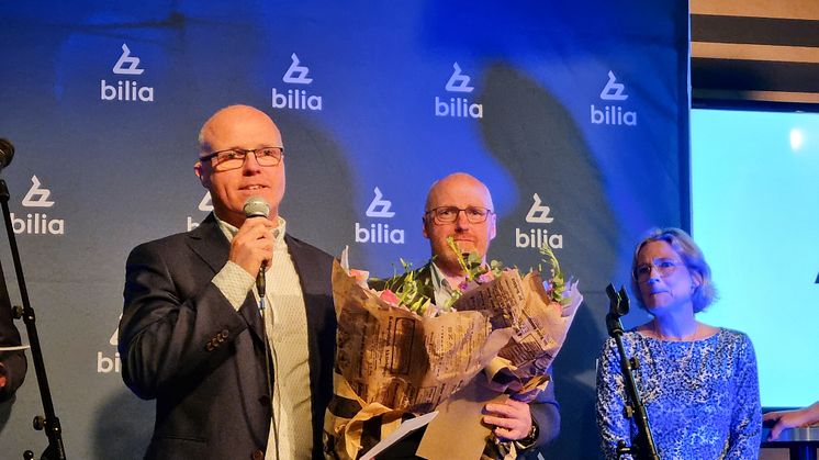 Ytterbyggs ägare blev utsedda till årets profil på Näringslivsgalan i Kungälv för att ha utvecklat Rollsbo