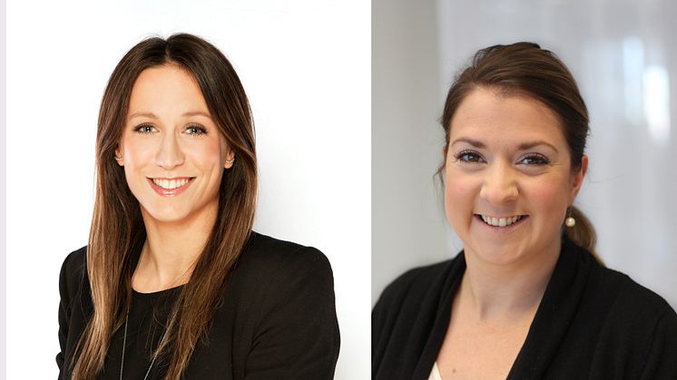 NYE DIREKTØRER: Bettina Flatland (t.v.) er ny kommunikasjonsdirektør, mens Ann Ekengren er ny HR-direktør i Nordic Choice Hotels.