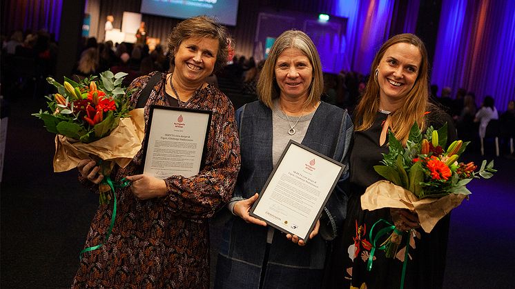 Vinnarna av Nyttigaste affären 2019. Foto: Björn Granat