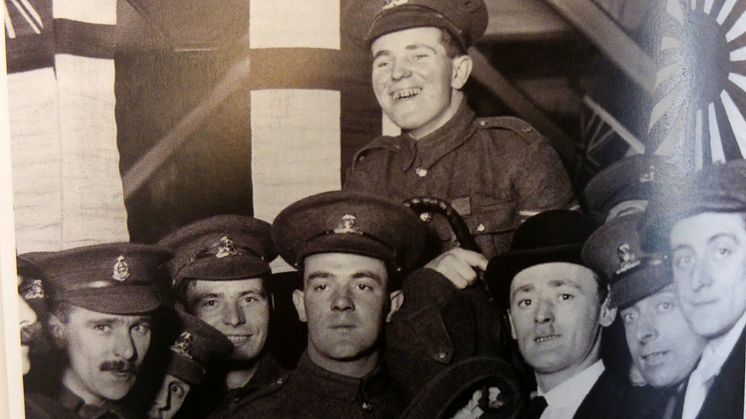 Cenotaph dedication to Great War hero