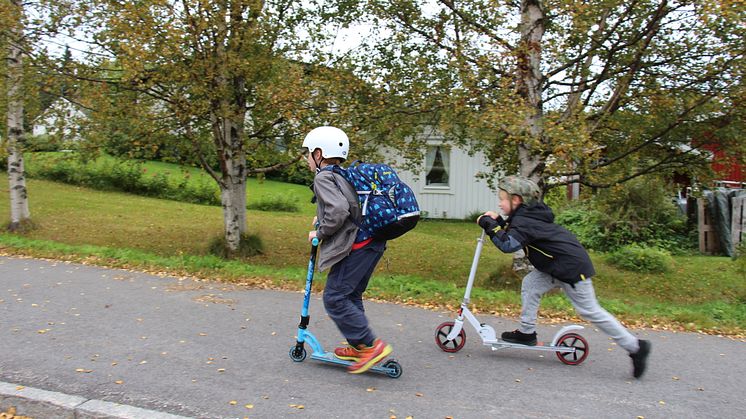 Solanderskolan gick och cyklade mest under tvåveckorsutmaningen ”Gå och cykla till skolan” 2017