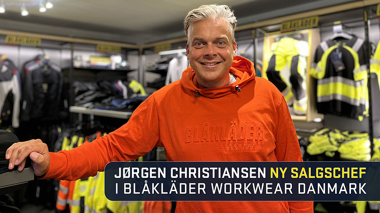 Jørgen Christiansen ny salgschef i Blåkläder Workwear Danmark