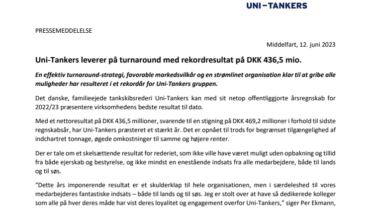 Uni-Tankers annual result 22-23 - press release - DK.pdf