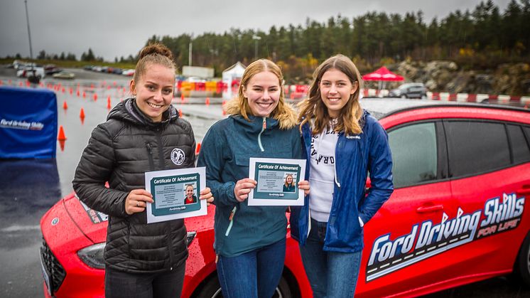 Ford Driving Skills for Life Rudskogen 2019 DSFL gratis kjørekurs