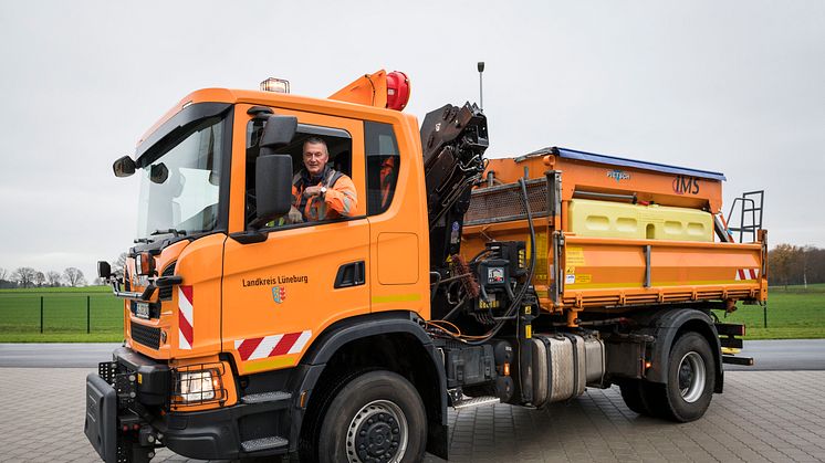 Der Scania G 370 als vielseitige Fahrzeuglösung im kommunalen Einsatz.