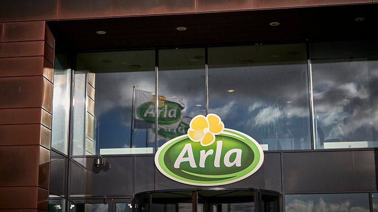 Unternehmenszentrale der Arla Gruppe in Viby/Aarhus, Dänemark. 