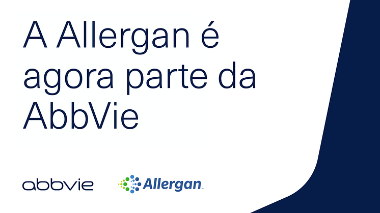 AbbVie conclui aquisição da Allergan