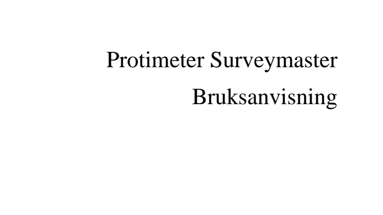 Protimeter Surveymaster