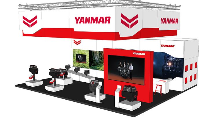 EIMA International 2018, Yanmar booth (artist’s impression)