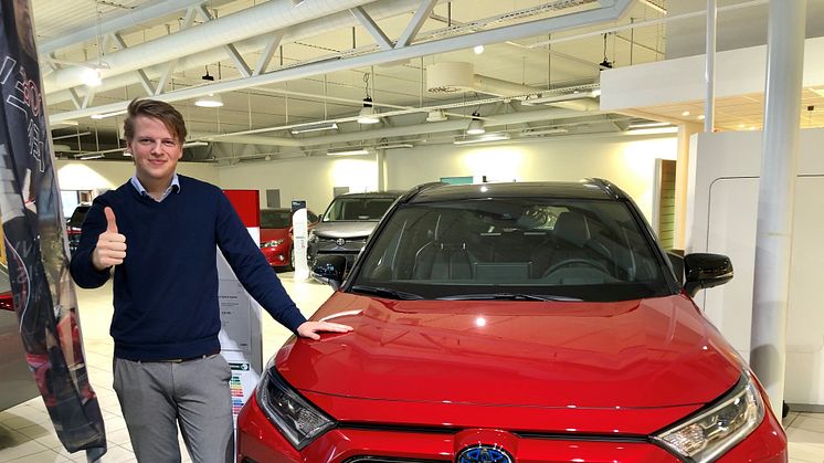 En bredde av bilmodeller sikret nok et solid år for Nordvik Toyota Namsos