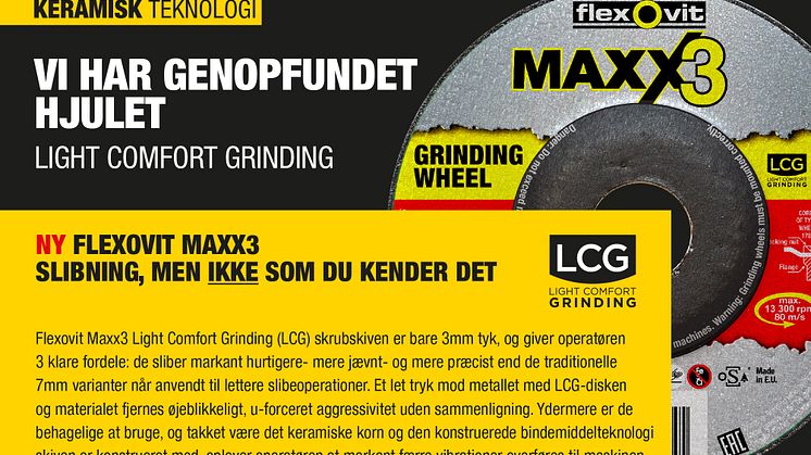 FLEXOVIT MAXX3 _LIGHT COMFORT GRINDING