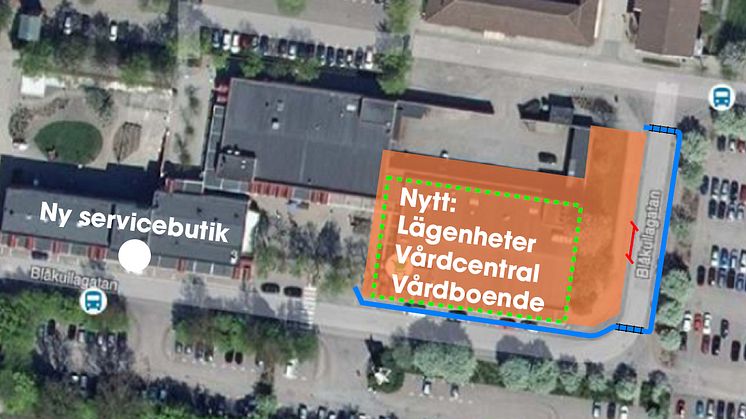 Ny lokal för butik på Drottninghögs centrum