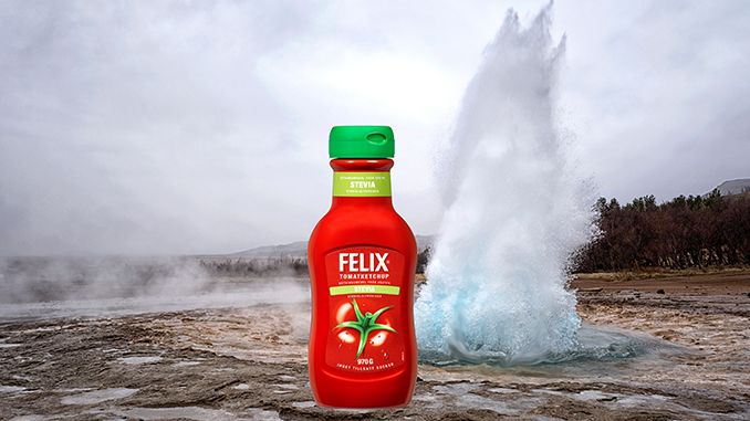 Islänningarna har tagit Felix ketchup till sina hjärtan. 