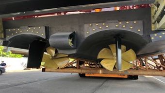 Propellers coated in Propspeed
