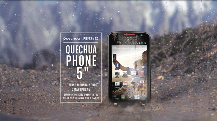 Quechua smartphone - Världens första smartphone för vildmarksbruk