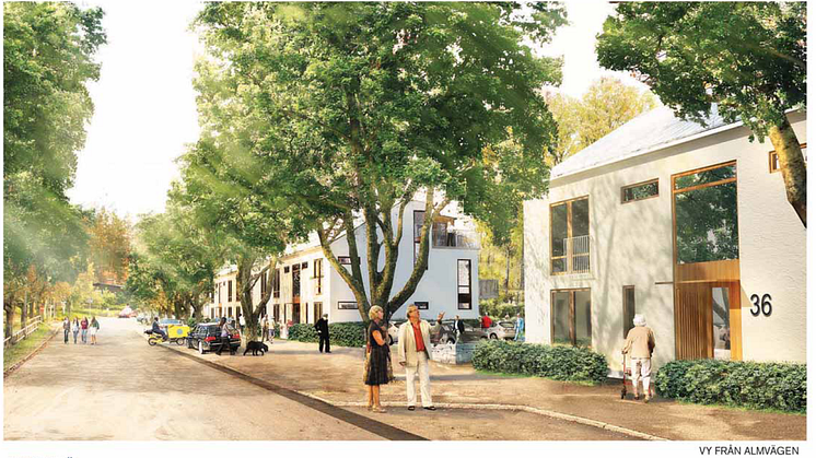 Gavlegårdarna ansöker om bygglov för 66 nya lägenheter på Almvägen i Gävle
