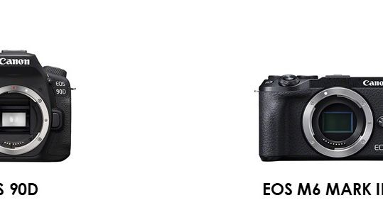 Kamerahus for EOS 90D og EOS M6 Mark II
