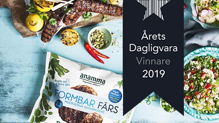 Anamma Formbar Färs är Årets Dagligvara 2019