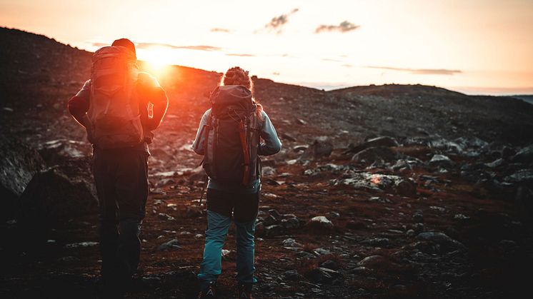 Kunsten å pakke lett: For å få en lettest mulig må du planlegge turen godt og pakke smart. Foto: Hans Kristian Krogh Hansen / Bergans