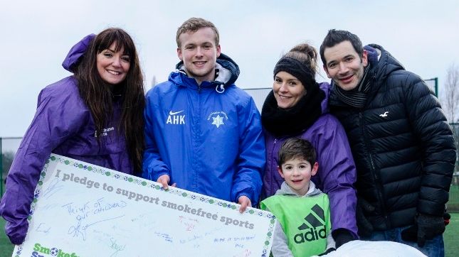 Smokefree sports championed by parents in Bury