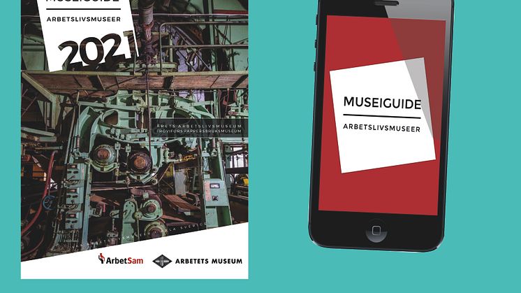 Museiguide 2021 finns både i pappersform och som app.