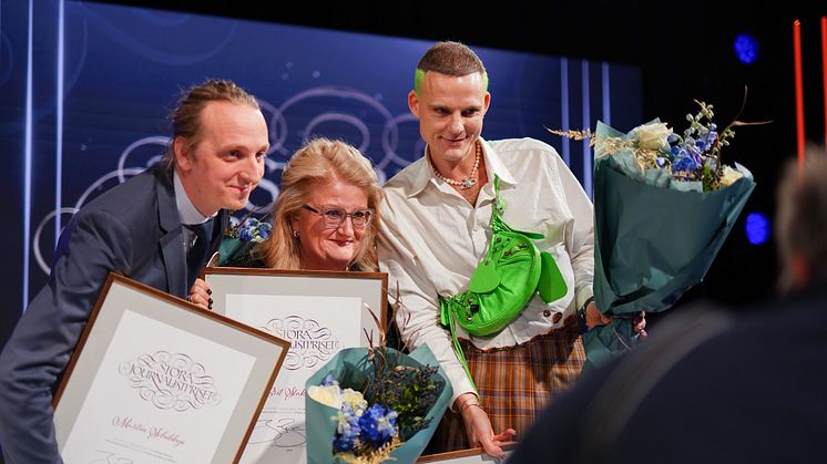 Martin Schibbye, Patrik Arnesson och Brit Stakston: Vinnare i kategori Årets Förnyare