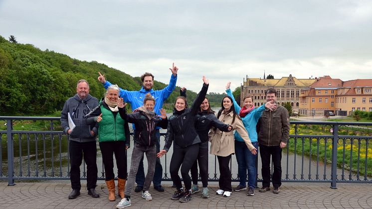 Vorfreude bei den Veranstaltern des 12. Sächsischen Wandertags 2023 in Grimma - Foto: Andreas Schmidt