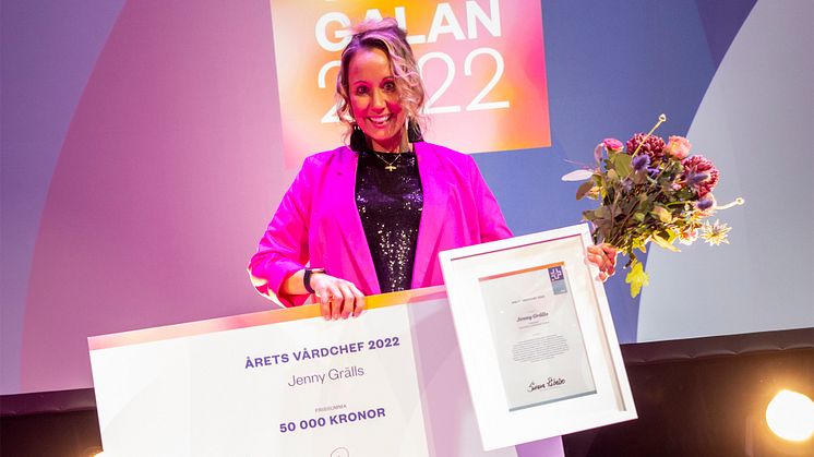 Bild från Vårdgalan 2022. Foto: Ulf Huett