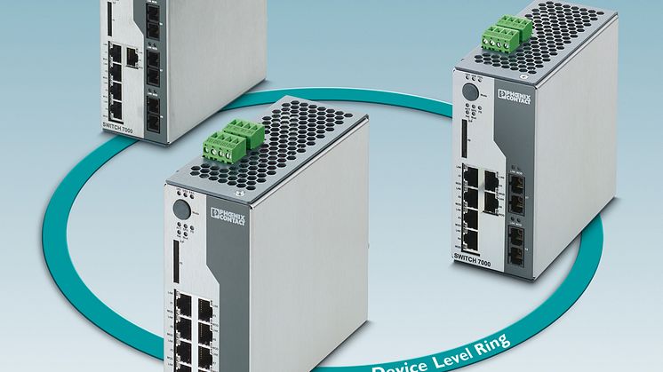 Managed Switches for high-availability EtherNet/IP networks