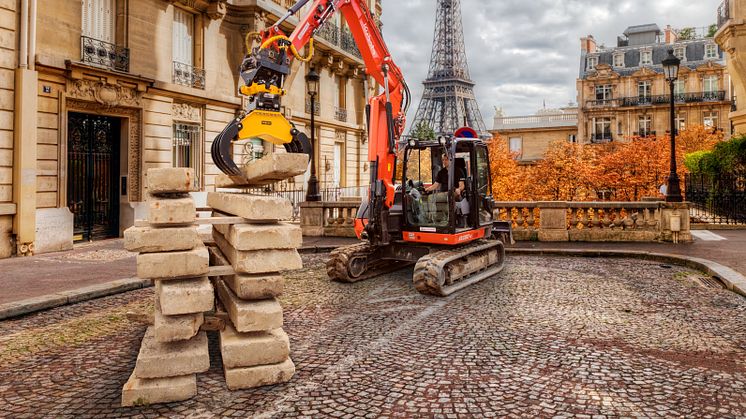 Franska grävmaskinister älskar tiltrotatorer, vilket leder till rekordförsäljning för Engcon i Frankrike