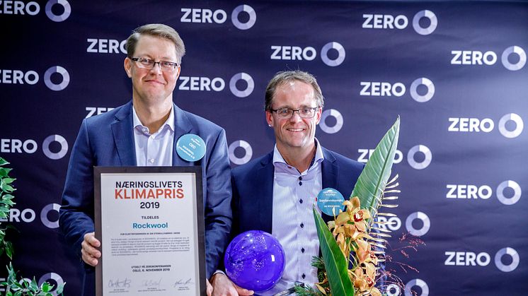 CEO Jens Birgersson og Samfunnskontakt for Norge, Hans Joachim Motzfeldt. (Foto: Zero)