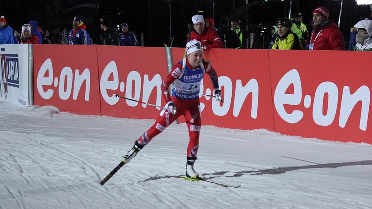 5. plass til de norske jentene på stafetten 