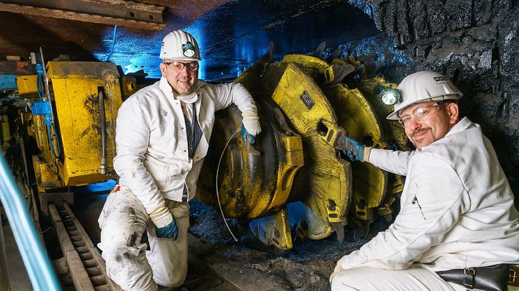 Mit Kumpels unter Tage gehen bei der ExtraSchicht in Recklinghausen Foto: Trainingsbergwerk Recklinghausen